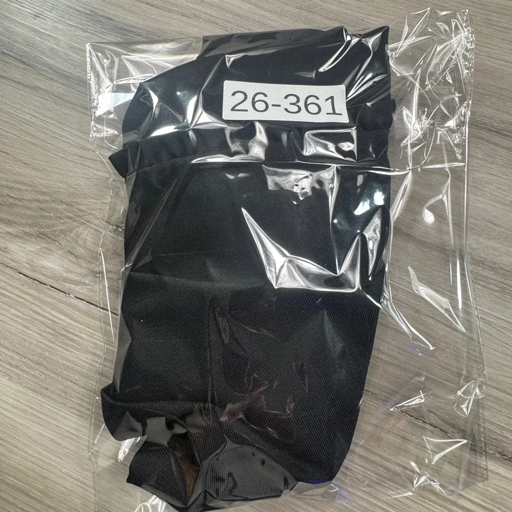 Wonder Nation Girls Black Pleated Ruffle Skort Size 7 WG21100010562‎